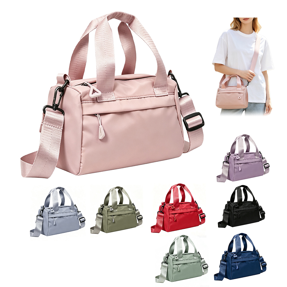 Large Nylon Duffle Handbag Detachable Cross
