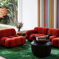 Canapé simple en tissu Mario Bellini, fauteuil de loisirs, combinaison libre, populaire auprès des partenaires