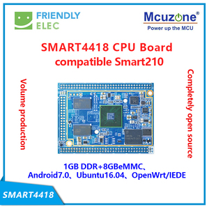 Placa base con CPU Smart4418 S5P4418 Cortex A9, 1GB de RAM, 8GB eMMC, Ethernet Gigabit integrado, conector de audio, compatible con sistema Ubuntu - Product Image 2
