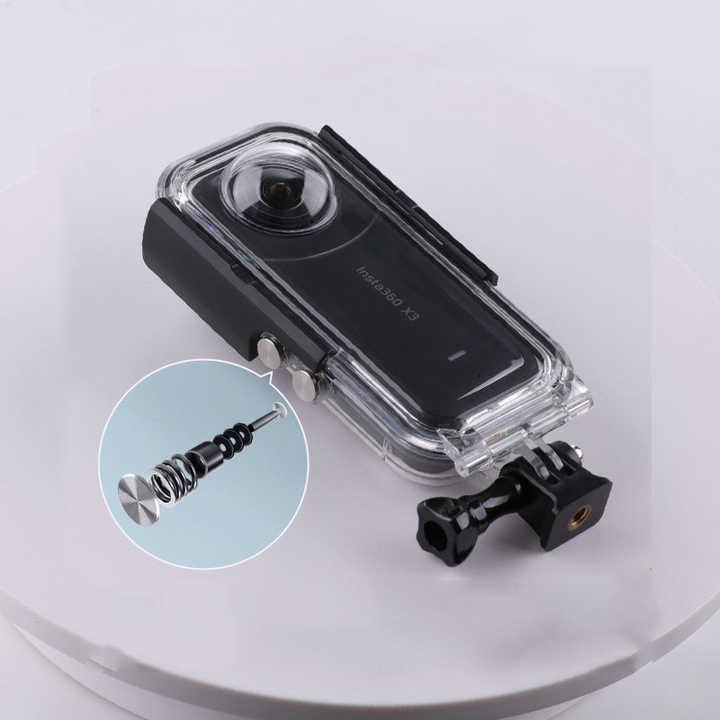 Waterproof Case For Insta 360 X3 - 40M/131FT Dive Housing With Tempered Glass Lens