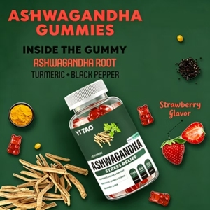 Gomitas de Ashwagandha OEM - Reduce el estrés, mejora la memoria, aumenta la calidad del sueño, aumenta la energía. - Product Image 3