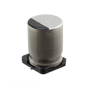 Distribuidor Autorizado, Condensador de Aluminio de 7.5 uF, 20%, 400V, SMD ULH2G7R5MNL1GS, Montaje en Superficie - Product Image 1