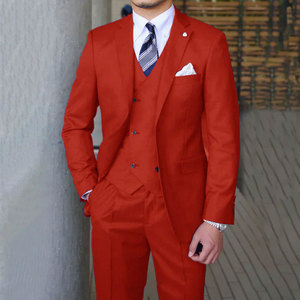 Costumes pour hommes sur mesure, nouveaux, pour mariage, décontractés, costumes d'affaires, ensemble de 3 pièces, veste, <span class=keywords><strong>gilet</strong></span> et pantalon, tenue de marié, vêtements pour hommes - Product Image 5