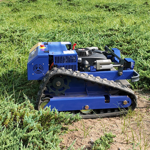 Robot tondeuse autonome pour pelouses commerciales avec recharge automatique, moteur électrique 4 temps, tondeuse de pente de qualité industrielle - Product Image 3