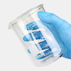 Nuovo arrivato ad alta temperatura resistenza 100ml becher bassa forma di <span class=keywords><strong>vetro</strong></span> supporto della manodopera personalizzazione LOGO privato - Product Image 3