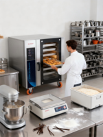 Haute qualité Commercial 10 plateaux électrique Air chaud rotatif four de boulangerie Pizza pain pont four de cuisson Restaurants four à Convection