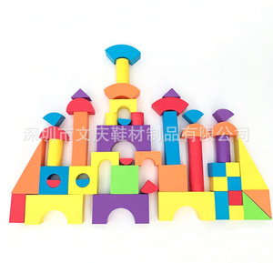 Venda quente personalizado educacional EVA crianças brinquedos espuma leve <span class=keywords><strong>Building</strong></span> <span class=keywords><strong>Blocks</strong></span> para Playground Indoor - Product Image 6