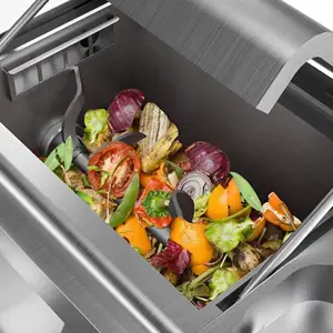 SUNEFUN 5000KG microorganismo máquina de descarte de lixo e reciclagem, gerenciamento de resíduos de alimentos, processador de resíduos de alimentos