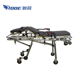 Camilla de ambulancia plegable para transferencia de pacientes Manual de emergencia de hospital de - Product Image 6