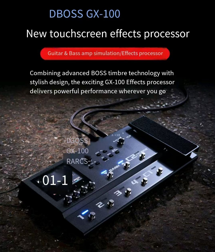 GT-1 GT -1B GX-100 Boss Guitar Multi-Effects Pedal