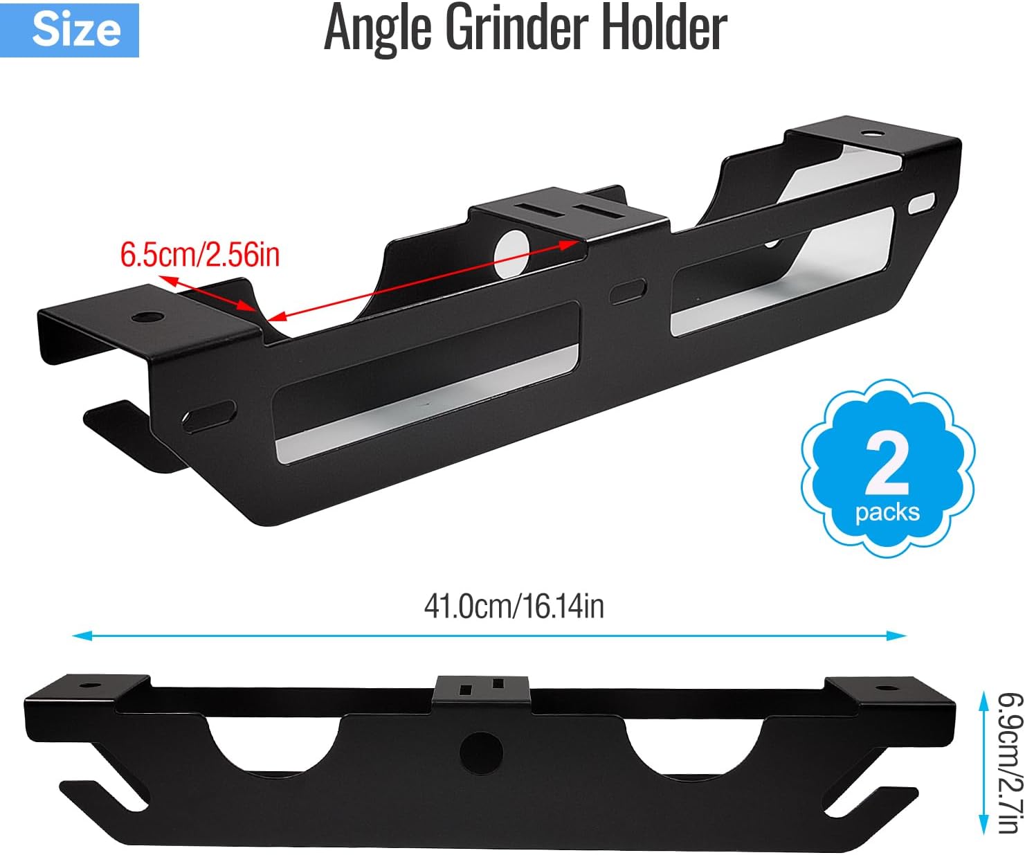Angle Grinder Holder Garage Wall Mount Bracket For Angel Grinders - View #8