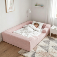 2026 nouveau Design écologique confortable moderne comprimé désossé lit pour tout-petits pour salon chambre appartement