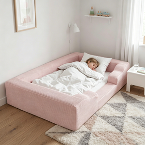 2026 nouveau Design écologique confortable moderne comprimé désossé lit pour tout-petits pour salon chambre appartement - Product Image 1