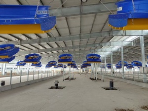 พัดลมดูดอากาศติดผนังอุตสาหกรรม Bonawind ขนาด 72 นิ้ว 70500CFM 2000W มอเตอร์ไร้แปรงถ่าน อลูมิเนียม - Product Image 3