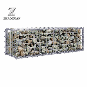Erozyon Kontrolü, Peyzaj ve İstinat Duvarları için Kaynaklı Taş <span class=keywords><strong>Gabion</strong></span> Filesi, Güçlü Özelleştirilebilir Çelik Kafesler - Product Image 4