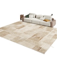Tapis de salon Wabi-sabi, tapis de chevet de chambre à coucher, moderne, minimaliste, pour canapé, table basse, haut de gamme, subtilement luxueux, résistant aux taches