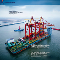 Promotion : Grue portuaire Shenghua STS 50 tonnes – Grue portique STS pour conteneurs embarqués et débarqués – Prix compétitif