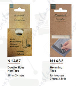 شريط تثبيت مزدوج الجوانب قابل للكي من D&D، مواد وإكسسوارات للخياطة، لوازم أعمال الخياطة من المصنع - Product Image 3