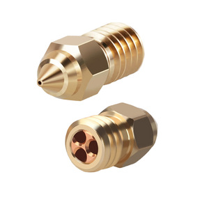 Boquilla CHT de latón CR-6 SE de tres orificios de alta velocidad MK8 para impresora 3D Ender-3 5 S1 - Product Image 3