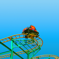Promotion exceptionnelle : Montagnes russes à sensations fortes certifiées CE, capacité 12 personnes, construction en fibre de verre et acier, équipement de parc d'attractions extérieur
