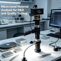 Microscope vidéo haute résolution pour la mesure industrielle et l'inspection de la qualité