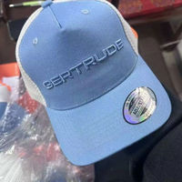 Gorras Trucker de Malla de Sarga de 5 Paneles con Logotipo Personalizado de Animales de Dibujos Animados, Bordadas y con Parches, Venta al por Mayor