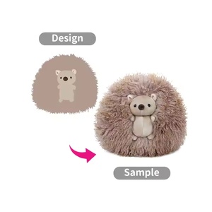 Customizable Plush Toys <b>Cute</b> Pillow PP Cotton Plush Doll Bedside Pillow Pad Custom logo Packaging Label Hanging Tag - Product Image 5