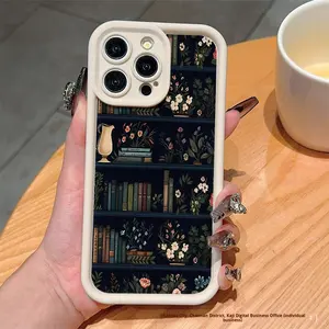 Étagère rétro vintage en TPU compatible avec les étuis iPhone pour Apple 14 Pro/15/16 avec protecteur d'appareil photo et styles INS élégants - Product Image 4