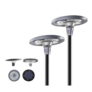Luz <span class=keywords><strong>solar</strong></span> inteligente <span class=keywords><strong>60W</strong></span> UFO LED APP Control remoto RGB Temperatura de color blanco Ajustable IP65 Iluminación de jardín impermeable - Product Image 2