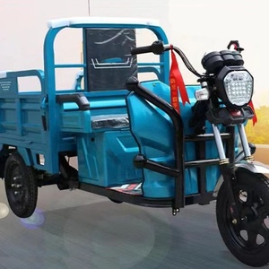 Tricycle électrique à pédales, camionnette électrique, remorque de <span class=keywords><strong>taxi</strong></span>-pedicab, camionnette électrique à plateau, 650W, pas cher - Product Image 5