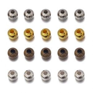 ลูกปัดสเปเซอร์สำหรับทำเครื่องประดับ DIY ต่างหู สร้อยคอ กำไลข้อมือ-รุ่น T4872T4774 - Product Image 3