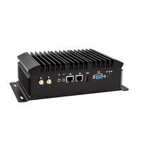 Rugged Fanless Mini Computer Intel 12th Gen Core I3 I5 Industrial PC Dual Ethernet Gateway DDR5 32GB for IoT Control