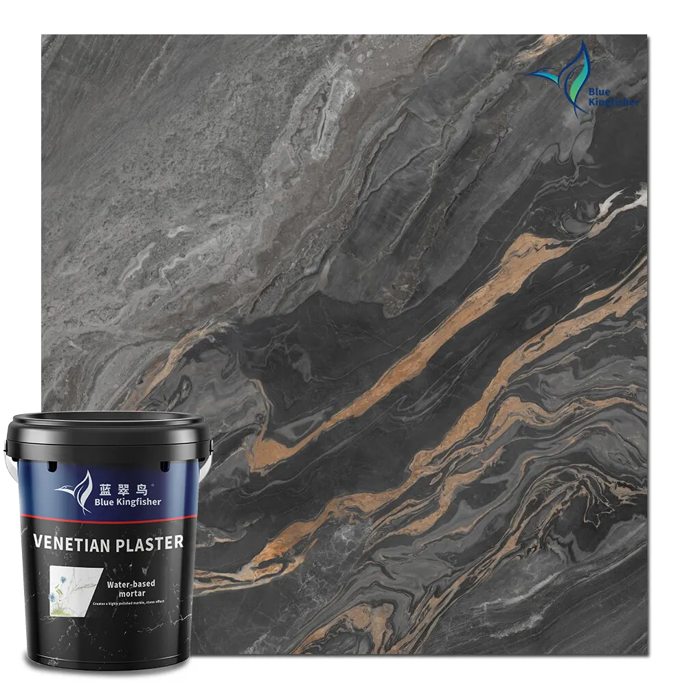 Acrylic Emulsion Natural Stone Effect Spray Paint Architectural Coatings For Exterior Wall Venetian Plaster Coating Paint