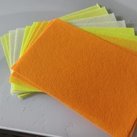 Nouveau kit d'artisanat DIY en feutre coloré non tissé, tissu en feutre à motifs de dessins animés pour la maternelle, fait main