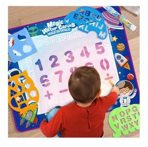 Alfombra Educativa para Gatear, Lienzo de Agua, Pintura Mágica Reutilizable, Manta de <span class=keywords><strong>Dibujo</strong></span> para Bebés, Alfombra de <span class=keywords><strong>Dibujo</strong></span> Reutilizable - Product Image 1