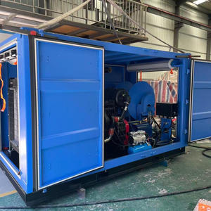 全自动柴油动力75HP管道疏浚设备200巴高压清洗机，用于大口径 - Product Image 5