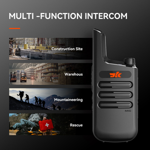 <span class=keywords><strong>Radio</strong></span> analogique portable DK-<span class=keywords><strong>F1</strong></span> 2W mini UHF, design unique, talkie-walkie bidirectionnel, vente en gros, best-seller - Product Image 4