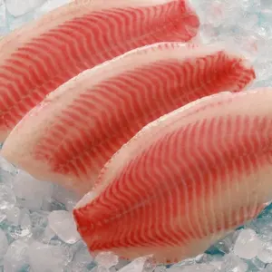 Dondurulmuş Tilapia balık fileto