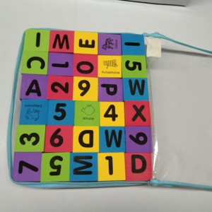 Đồ Chơi Giáo Dục Em Bé Tắm Thiết Kế Mới Trò Chơi Xếp Chồng Bảng Chữ Cái Xốp EVA 30 Cái - Product Image 6