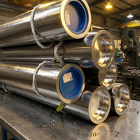 Tube en acier inoxydable 304 sur mesure, alvéolé et rectifié, à tolérance serrée, pour cylindre hydraulique, tube en acier sans soudure