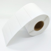 Papel Recubierto para Transferencia Térmica, Etiquetas Autoadhesivas para Impresión de Códigos de Barras 100*100*80*60*50*40*30, Uso Agrícola, en Stock