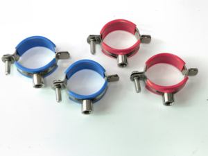 Morsetto per Tubi in Acciaio Inox Resistente RK con Rivestimento in Gomma EPDM Supporto per Tubi Idrici Morsetto a Parete Personalizzabile OEM Misura Metrica - Product Image 2