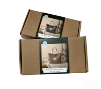 Kit de couture DIY personnalisé VANWOO en PU pour enfants de 7 à 12 ans : sac à bandoulière fait main pour téléphone portable et trousse de maquillage