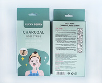 Masque de nez pelable au charbon de bois de marque privée de haute qualité Collagène organique à base de plantes pour l'élimination des points noirs Purification des pores Spot Dot