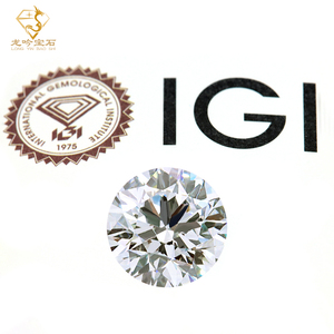 Junyuan IGI証明書ラボ成長ダイヤモンド4CT 6CT 8CT VVSダイヤモンド卸売HPHT CVDダイヤモンドリング用 - Product Image 2