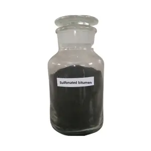 Matériau de boue d'acide humique pour fluide de forage humate de potassium poudre d'asphalte sulfoné résine de lignite de bitume sulfoné