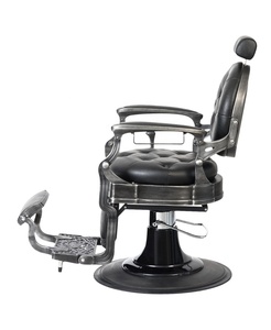 Poltrona da Barbiere Antica di Fabbrica in Vendita Diretta Arredamento per Salone da Parrucchiere e Negozio di Barbiere - Product Image 4