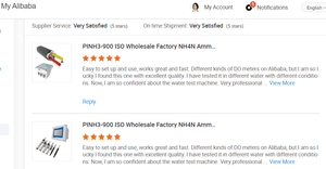 Muti-parametreler iyon seçici elektrot amonyak azot nitrat potasyum klchloride florür su test cihazı Suverying ekipmanları - Product Image 5