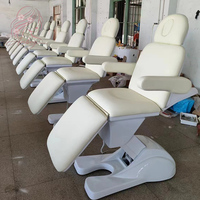 Nouveau fauteuil de beauté électrique de luxe à 3 moteurs, lit de soin du visage, table de massage pour spa et salon de beauté