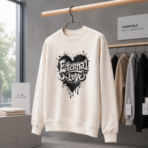 Men's Crewneck Custom Printed <b>Sweatshirt</b> - Product Image 5
